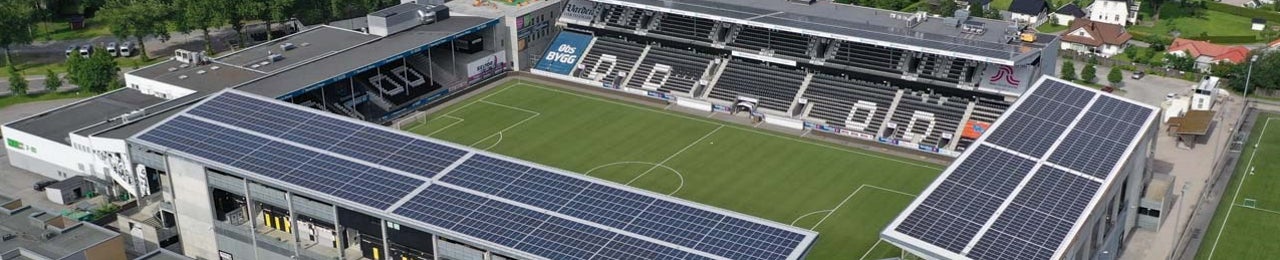 Hitachi Energy's technology powers soccer club’s Skagerak Arena in Norway